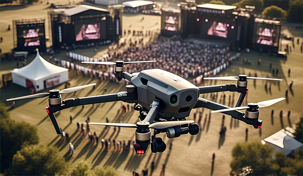 Drone Surveillance for Events